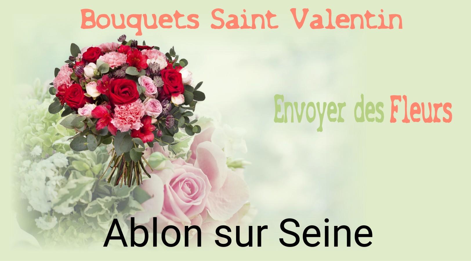 Roses de Saint-Valentin livrées à Ablon-sur-Seine